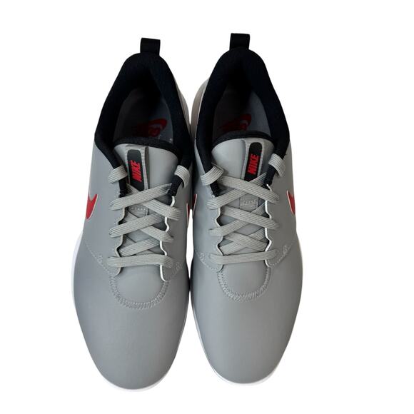 Nike Roshe G Tour Golf Shoes Grey University Red AR5580-003 Men 7.5 Women 8.5